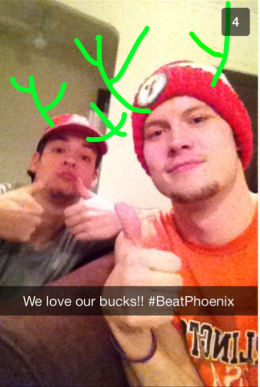 Fans der Milwaukee Bucks, einem Basketball-Team in den USA. 